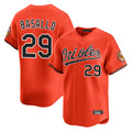 BIPIHUC B.Orioles #29 Samuel Basallo Player Orange Limited Home Game Stitched Jerseys