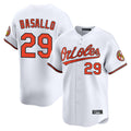 BIPIHUC B.Orioles #29 Samuel Basallo Player White Limited Home Game Stitched Jerseys