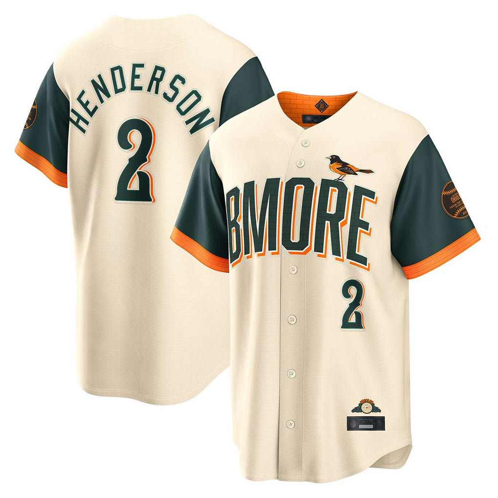 BIPIHUC B.Orioles #2 Gunnar Henderson Player Cream 2026 City Connect Home Game Stitched Jerseys