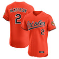 BIPIHUC B.Orioles #2 Gunnar Henderson Player Orange Limited Elite Home Game Stitched Jerseys