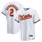 BIPIHUC B.Orioles #2 Gunnar Henderson Player White Home Game Stitched Jerseys