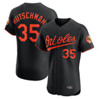 BIPIHUC B.Orioles #35 Adley Rutschman Black USA 250 Fourth of July Home Game Stitched Jerseys