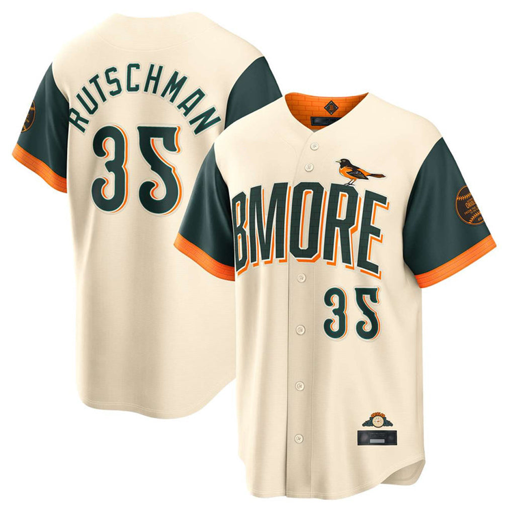 BIPIHUC B.Orioles #35 Adley Rutschman Cream 2026 City Connect Limited Elite Home Game Stitched Jerseys