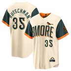 BIPIHUC B.Orioles #35 Adley Rutschman Cream 2026 City Connect Limited Elite Home Game Stitched Jerseys