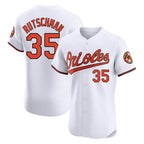 BIPIHUC B.Orioles #35 Adley Rutschman White Limited Elite Home Game Stitched Jerseys