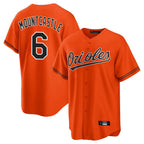 BIPIHUC B.Orioles #6 Ryan Mountcastle Player Orange Home Game Stitched Jerseys