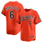 BIPIHUC B.Orioles #6 Ryan Mountcastle Player Orange Limited Home Game Stitched Jerseys