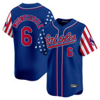 BIPIHUC B.Orioles #6 Ryan Mountcastle Player Royal Independence Day Vapor Premier Limited Home Game Stitched Jerseys