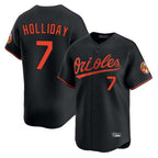 BIPIHUC B.Orioles #7 Jackson Holliday Player Black Limited Home Game Stitched Jerseys