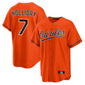 BIPIHUC B.Orioles #7 Jackson Holliday Player Orange Home Game Stitched Jerseys
