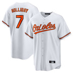 BIPIHUC B.Orioles #7 Jackson Holliday Player White Home Game Stitched Jerseys