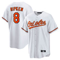 BIPIHUC B.Orioles #8 Cal Ripken Player White Home Game Stitched Jerseys