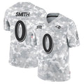 BIPIHUC B.Ravens #0 Roquan Smith Player Arctic Camo Salute to Service Limited Stitched Jerseys
