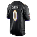 BIPIHUC B.Ravens #0 Roquan Smith Player Black Alternate Home Game Stitched Jerseys