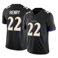 BIPIHUC B.Ravens #22 Derrick Henry Player Black Limited Home Game Stitched Jerseys