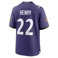 BIPIHUC B.Ravens #22 Derrick Henry Player Purple Home Game Stitched Jerseys