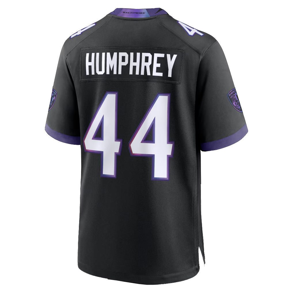 BIPIHUC B.Ravens #44 Marlon Humphrey Player Black Home Game Stitched Jerseys