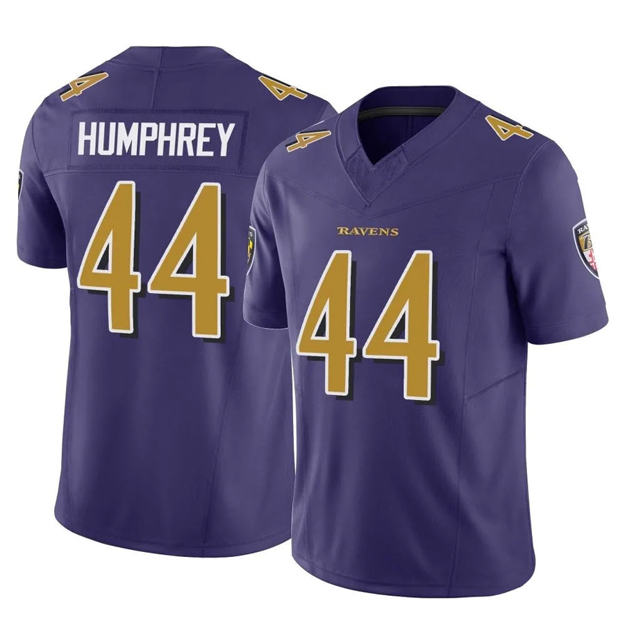BIPIHUC B.Ravens #44 Marlon Humphrey Player Purple Legend Limited Home Game Stitched Jerseys