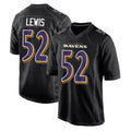 BIPIHUC B.Ravens #52 Ray Lewis Player Black Carbon Fashion Home Stitched Jerseys