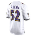 BIPIHUC B.Ravens #52 Ray Lewis Player White Alternate Home Stitched Jerseys