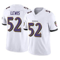 BIPIHUC B.Ravens #52 Ray Lewis Player White Vapor F.U.S.E. Limited Game Home Stitched Jerseys