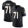 BIPIHUC B.Ravens #71 Olaivavega Ioane Player Black Vapor Untouchable Limited Home Stitched Jerseys