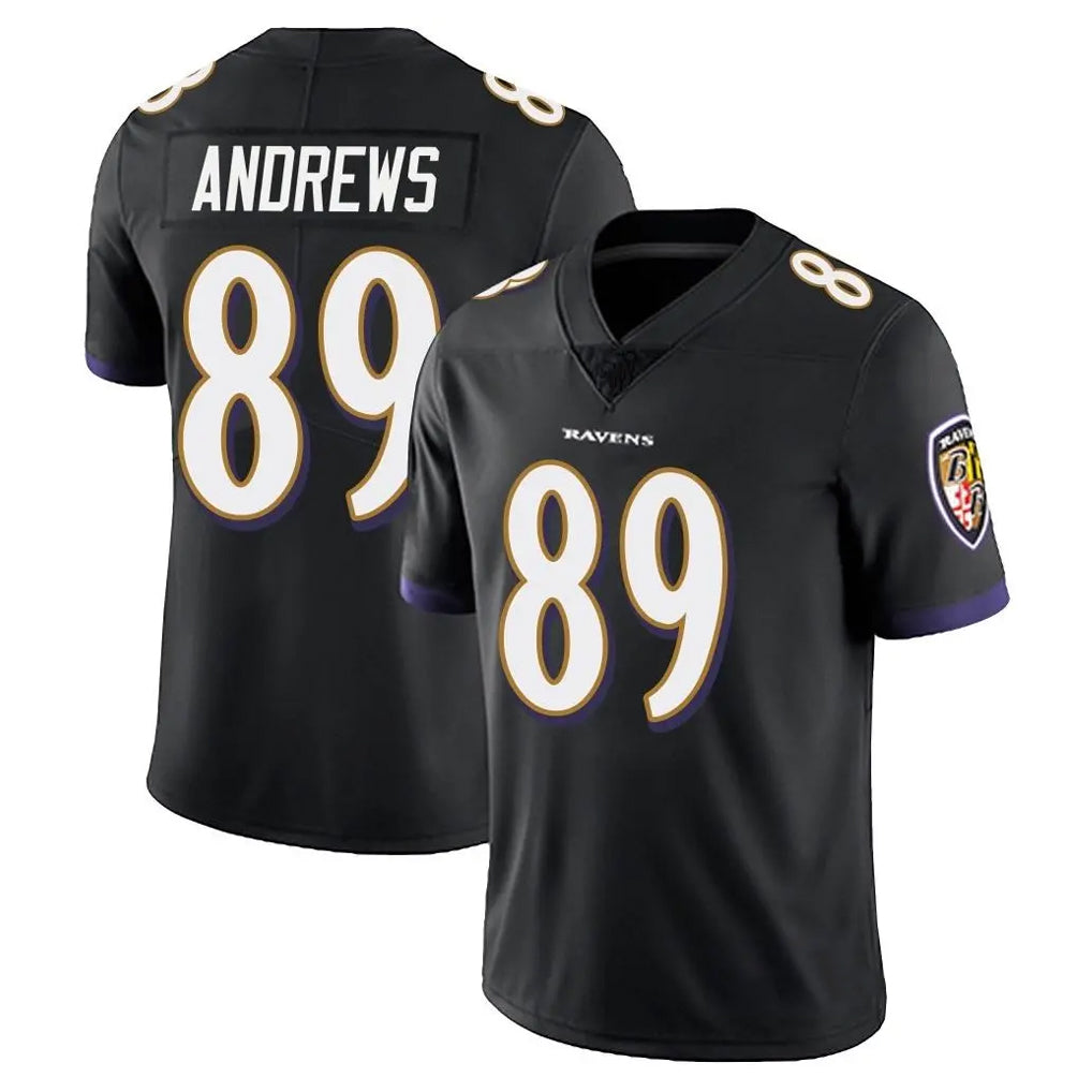BIPIHUC B.Ravens #89 Mark Andrews Player Black Vapor Untouchable Limited Home Stitched Jerseys