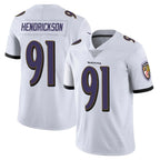 BIPIHUC B.Ravens #91 Trey Hendrickson Player White Vapor Untouchable Game Stitched Jerseys