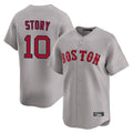 BIPIHUC B.Red Sox #10 Trevor Story Player Gray Road Limited Home Game Stitched Jerseys