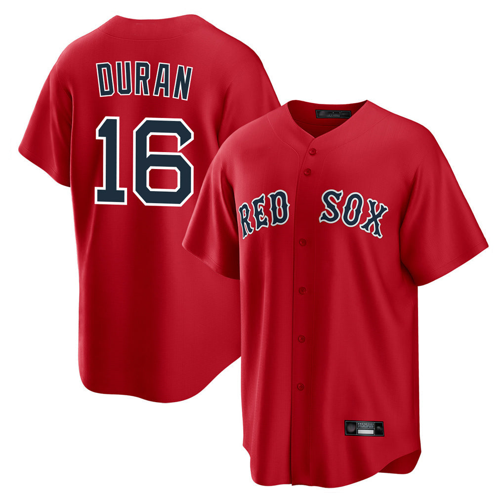 BIPIHUC B.Red Sox #16 Jarren Duran Player Red Home Game Stitched Jersey