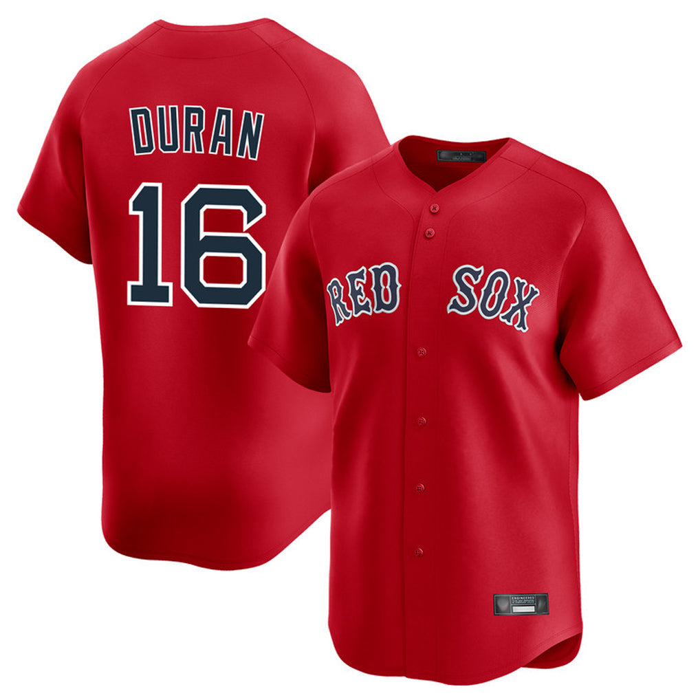 BIPIHUC B.Red Sox #16 Jarren Duran Player Red Limited Home Game Stitched Jersey