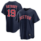 BIPIHUC B.Red Sox #19 Roman Anthony Player Navy Home Game Stitched Jerseys