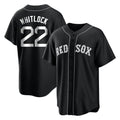 BIPIHUC B.Red Sox #22 Garrett Whitlock Player Black Home Game Stitched Jerseys