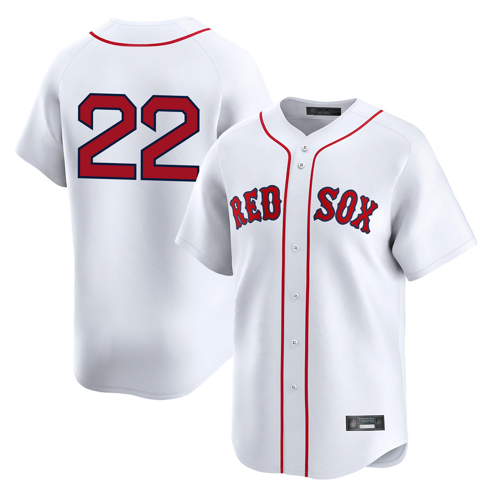 BIPIHUC B.Red Sox #22 Garrett Whitlock Player White Limited Home Game Stitched Jerseys