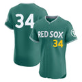 BIPIHUC B.Red Sox #34 David Ortiz Player Green City Connect Limited Elite Home Game Stitched Jerseys