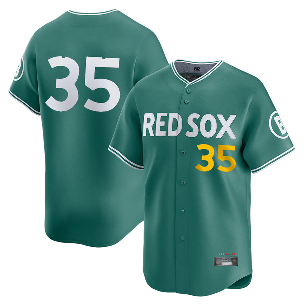 BIPIHUC B.Red Sox #35 Garrett Crochet Player Green City Connect Limited Home Game Stitched Jerseys