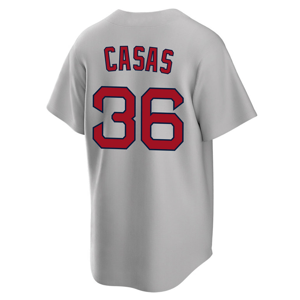 BIPIHUC B.Red Sox #36 Triston Casas Player Gray Road Home Game Stitched Jerseys