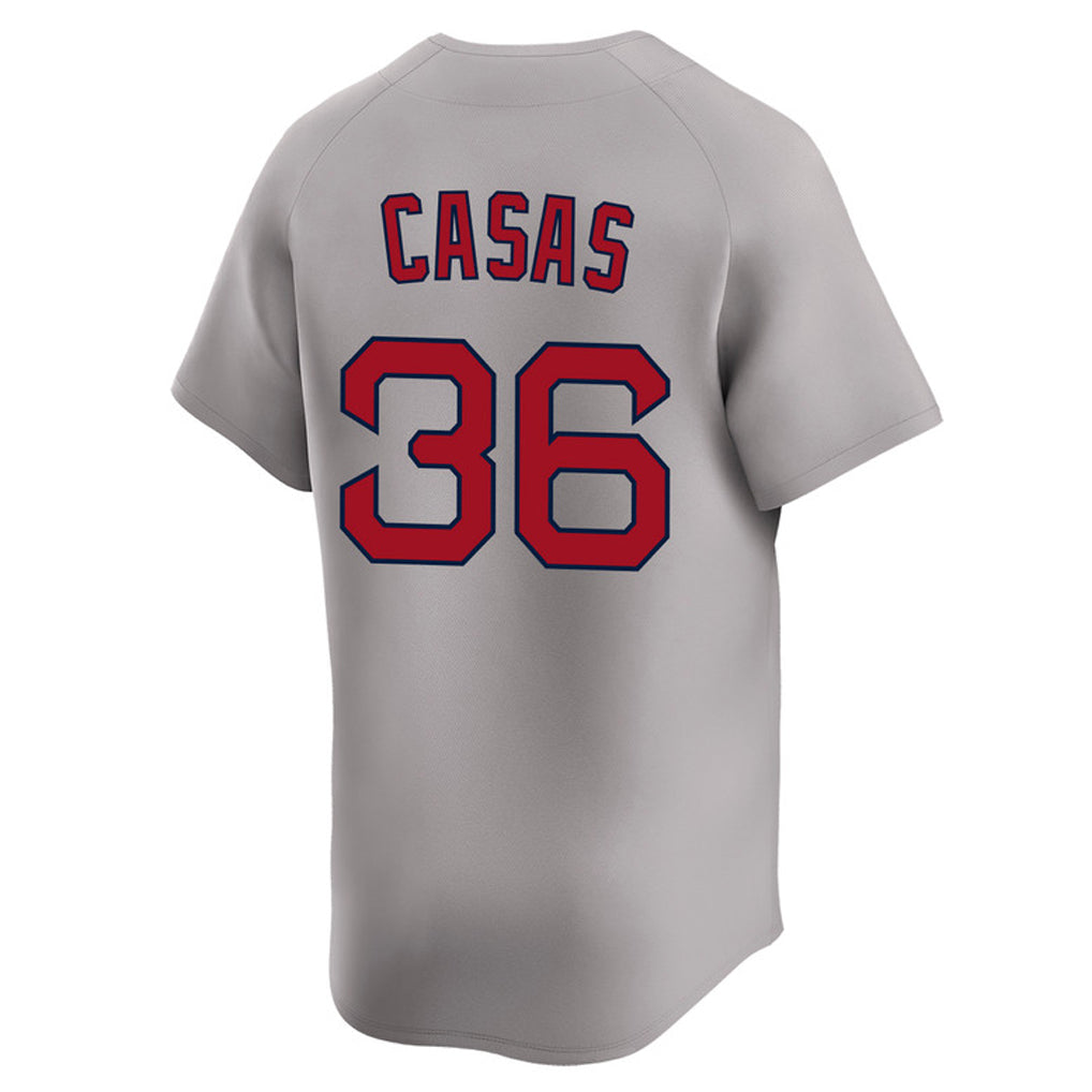 BIPIHUC B.Red Sox #36 Triston Casas Player Gray Road Limited Home Game Stitched Jerseys