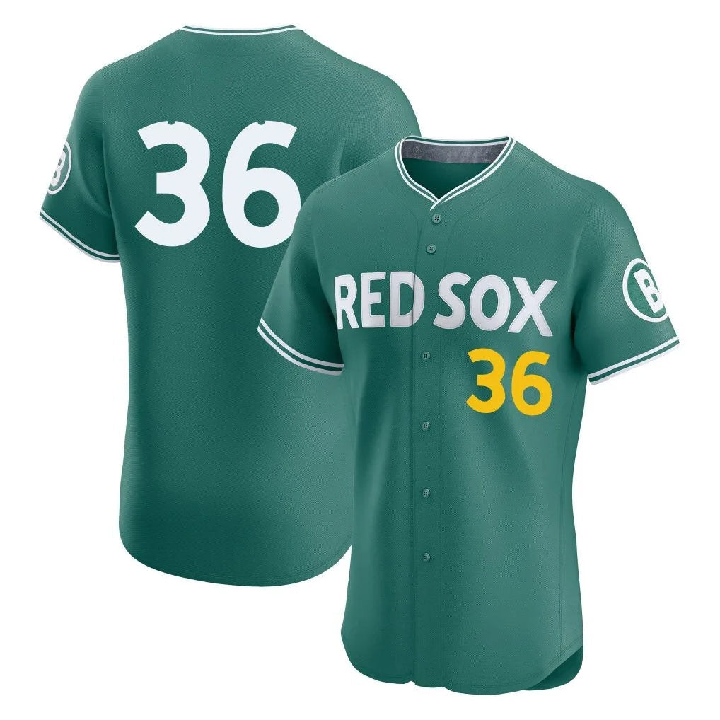 BIPIHUC B.Red Sox #36 Triston Casas Player Green City Connect Limited Elite Home Game Stitched Jersey