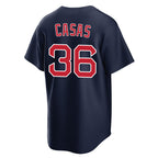 BIPIHUC B.Red Sox #36 Triston Casas Player Navy Home Game Stitched Jerseys