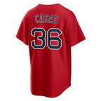 BIPIHUC B.Red Sox #36 Triston Casas Player Red Home Game Stitched Jerseys