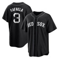 BIPIHUC B.Red Sox #3 Ceddanne Rafaela Player Black Home Game Stitched Jerseys