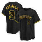 BIPIHUC B.Red Sox #3 Ceddanne Rafaela Player Black Snake Skin City Home Game Stitched Jerseys