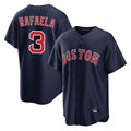 BIPIHUC B.Red Sox #3 Ceddanne Rafaela Player Navy Home Game Stitched Jersey
