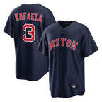 BIPIHUC B.Red Sox #3 Ceddanne Rafaela Player Navy Home Game Stitched Jersey