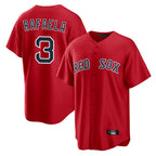 BIPIHUC B.Red Sox #3 Ceddanne Rafaela Player Red Home Game Stitched Jersey