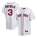 BIPIHUC B.Red Sox #3 Ceddanne Rafaela Player White Home Game Stitched Jersey