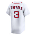 BIPIHUC B.Red Sox #3 Ceddanne Rafaela Player White Limited Home Game Stitched Jerseys