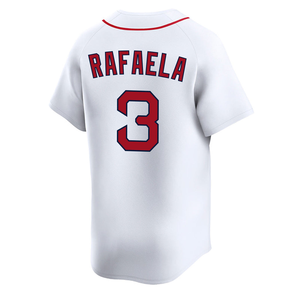 BIPIHUC B.Red Sox #3 Ceddanne Rafaela Player White Limited Home Game Stitched Jerseys
