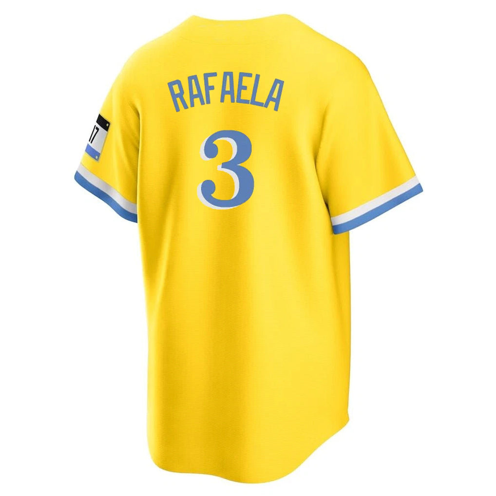 BIPIHUC B.Red Sox #3 Ceddanne Rafaela Player Yellow Home Game Stitched Jerseys